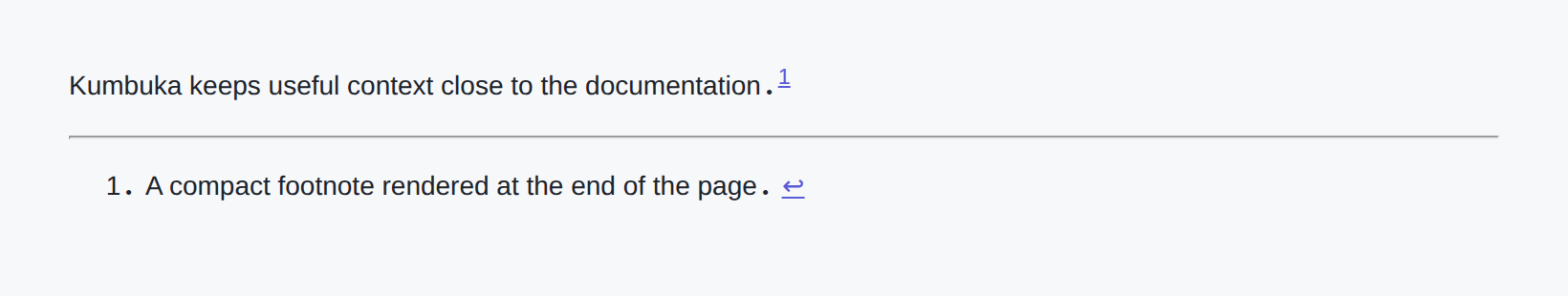 Footnotes preview